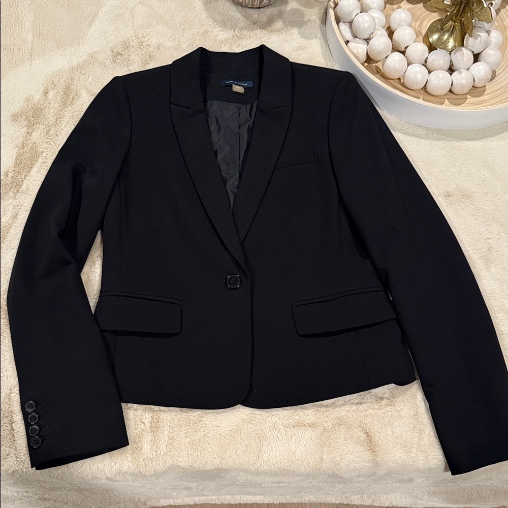 Tommy Hilfiger Classic Black Blazer